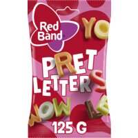Een afbeelding van Red Band Pretletters zoet