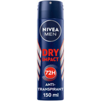 Een afbeelding van NIVEA Men dry impact deodorant spray