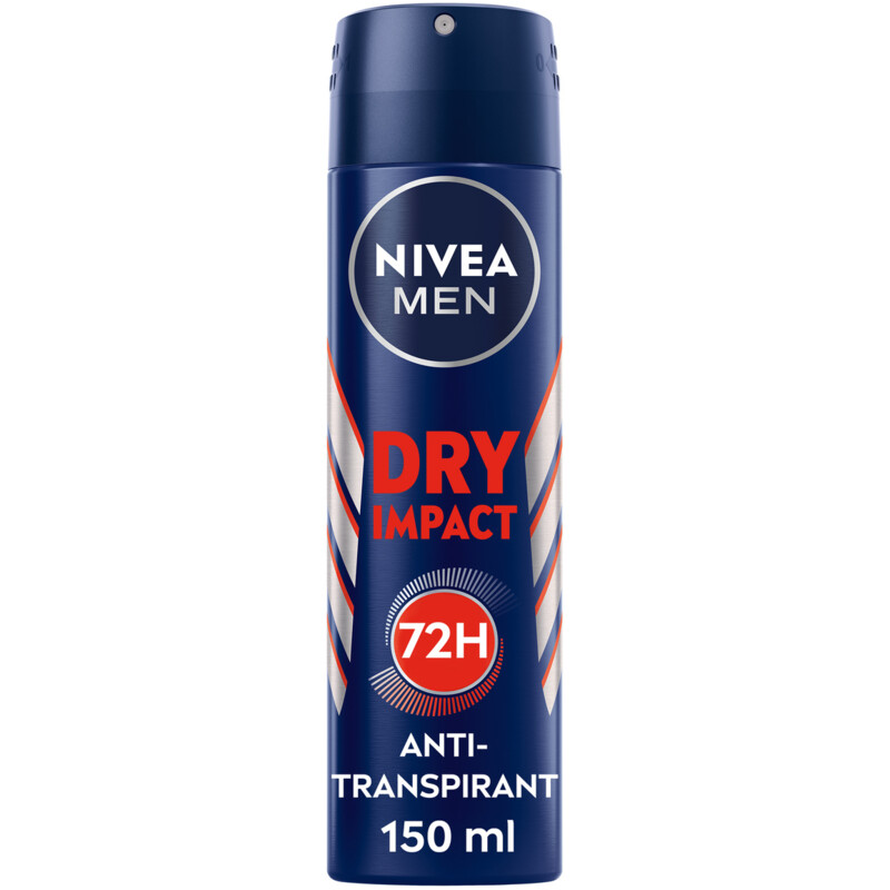 Een afbeelding van NIVEA Men dry impact deodorant spray