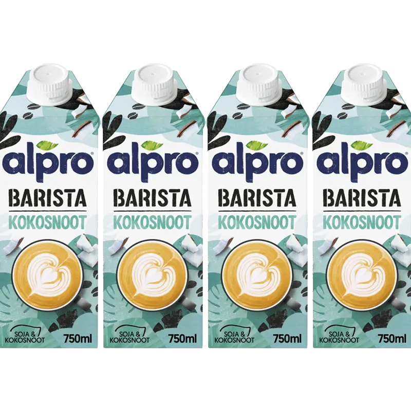 Barista kokosnoot 4-pack