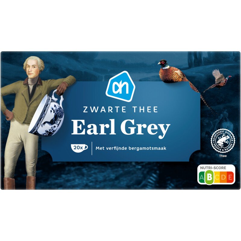 Een afbeelding van AH Zwarte thee earl grey