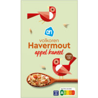 Een afbeelding van AH Volkoren havermout appel kaneel