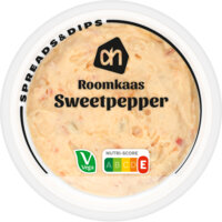 Een afbeelding van AH Roomkaas sweet pepper