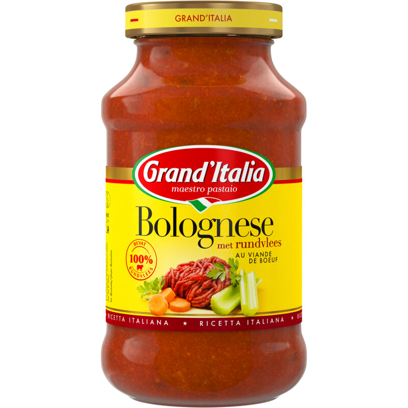 Een afbeelding van Grand' Italia Bolognese met rundvlees