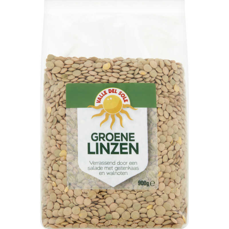 Een afbeelding van Valle del sole Groene linzen