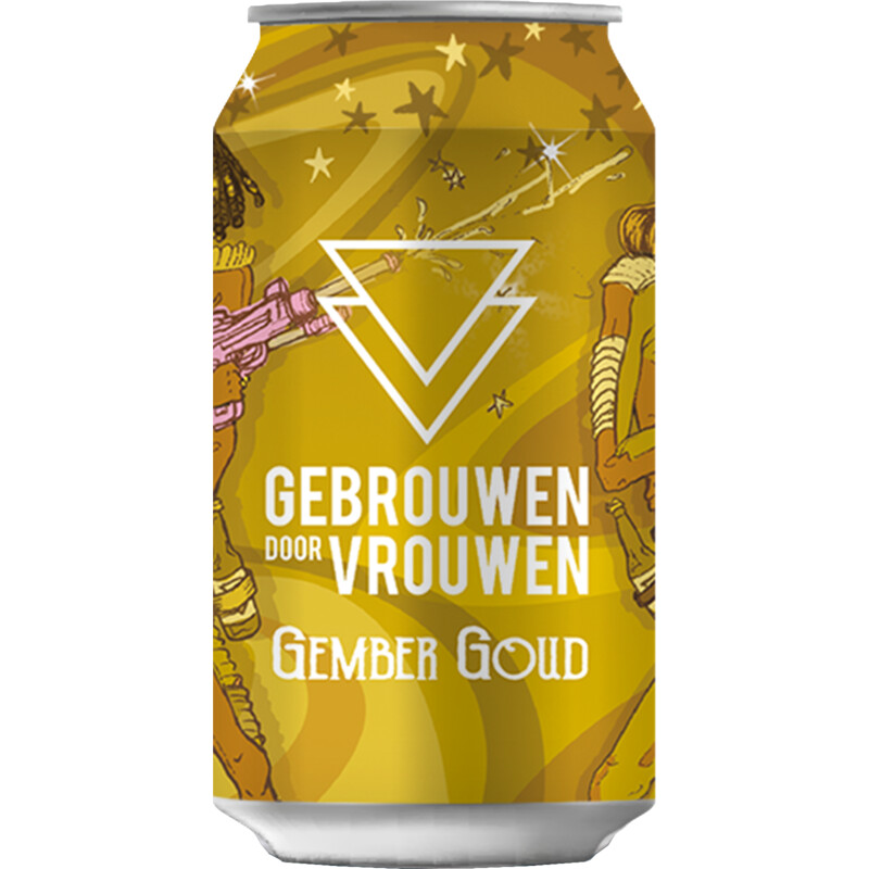 Een afbeelding van Gebrouwen door vrouw Gember goud