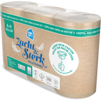 Een afbeelding van AH Recycle toiletpapier 3laags 6=9 rollen