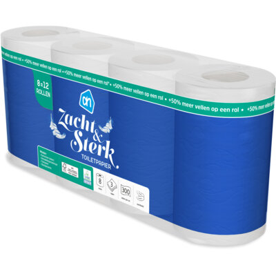 pdp-image-AH Toiletpapier 3-laags 8=12 rollen