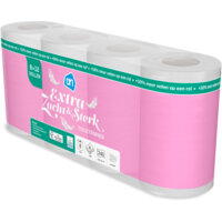 Een afbeelding van AH Toiletpapier 4-laags 8=12 rollen