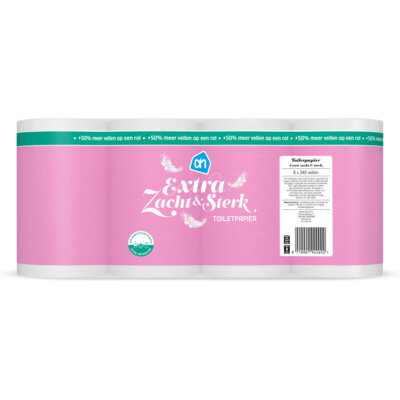 pdp-image-AH Toiletpapier 4-laags 8=12 rollen