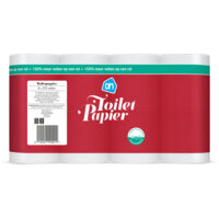 Een afbeelding van AH Toiletpapier 2-laags 8=12 rollen