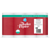 Een afbeelding van AH Toiletpapier 2-laags 16=24 rollen