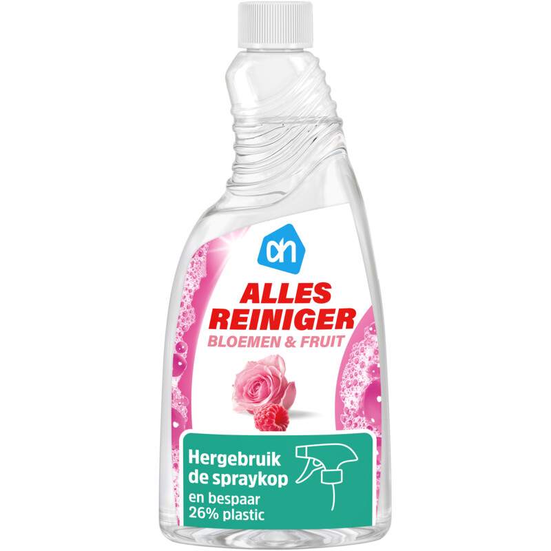 Een afbeelding van AH Allesreiniger bloemen & fruit navulling