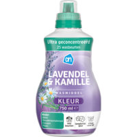 Een afbeelding van AH Wasmiddel kleur lavendel & kamille