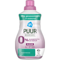 Een afbeelding van AH Puur vloeibaar wasmiddel kleur
