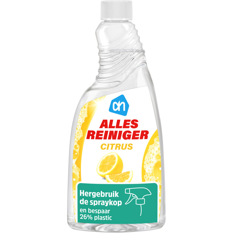 Een afbeelding van AH Allesreiniger citrus navulling