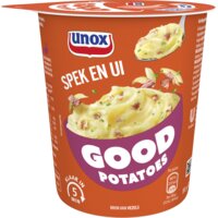 Een afbeelding van Unox Good potatoes spek en ui
