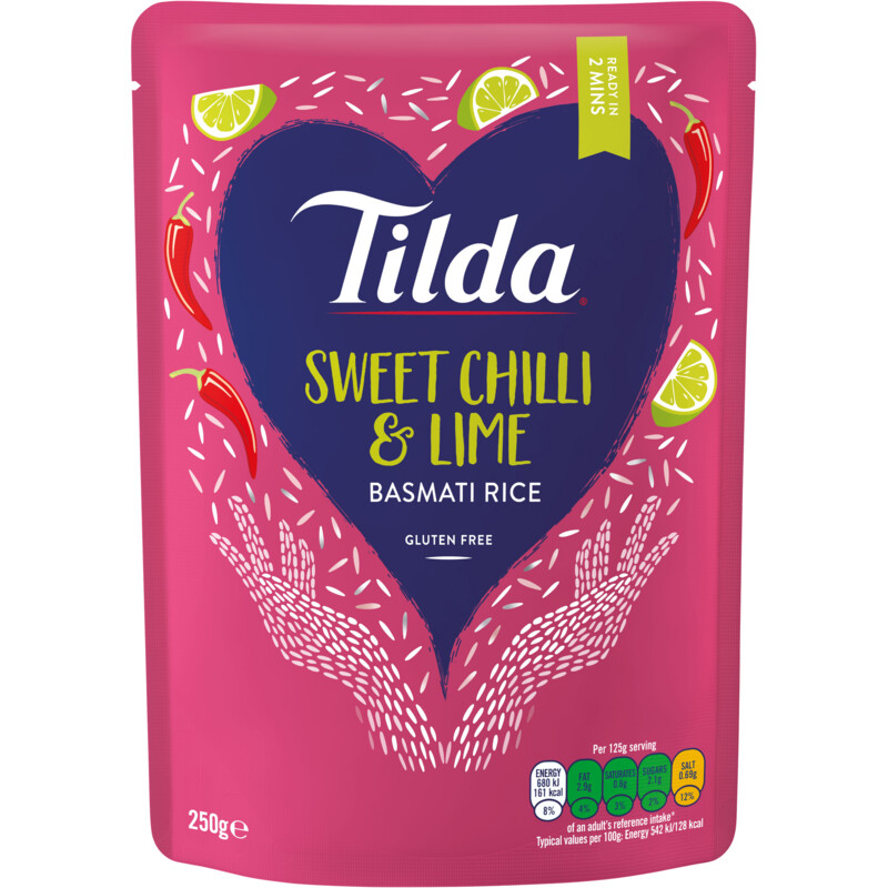 Een afbeelding van Tilda Basmati rijst SWEET CHILLI & LIME