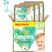 Afbeelding van Pampers Harmonie luiers maat 6 trio pack
