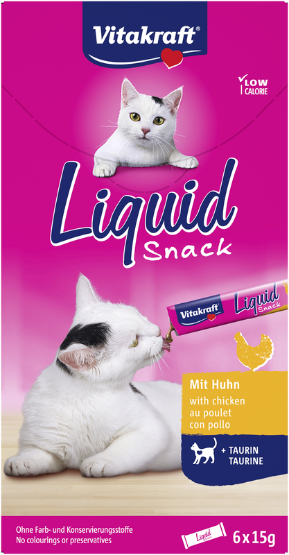 Liquid Snack met kip en taurine