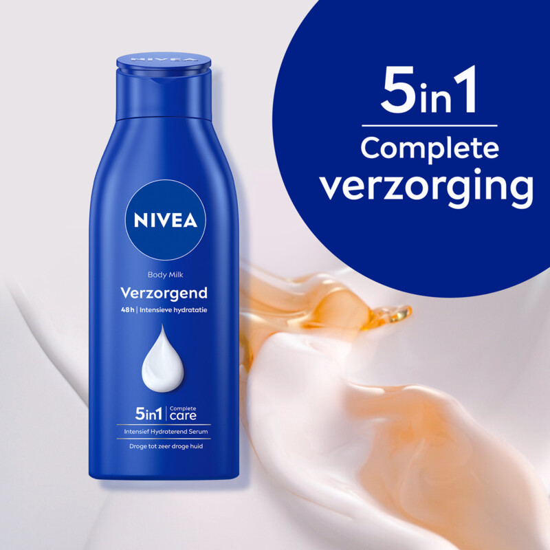 Een afbeelding van NIVEA Verzorgende bodymilk 48 uur hydratatie