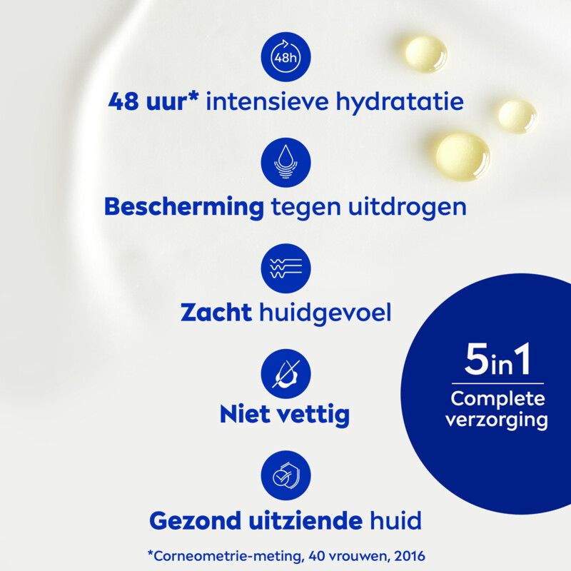 Een afbeelding van NIVEA Verzorgende bodymilk 48 uur hydratatie