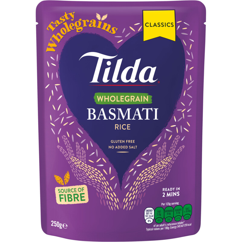Een afbeelding van Tilda Wholegrain basmati