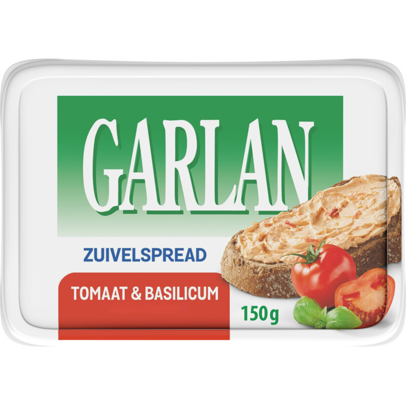 Een afbeelding van Garlan Zuivelspread tomaat & basilicum