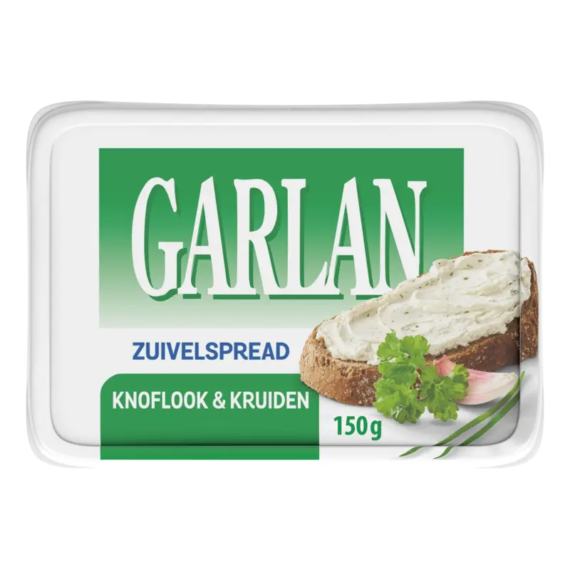 Zuivelspread knoflook & kruiden