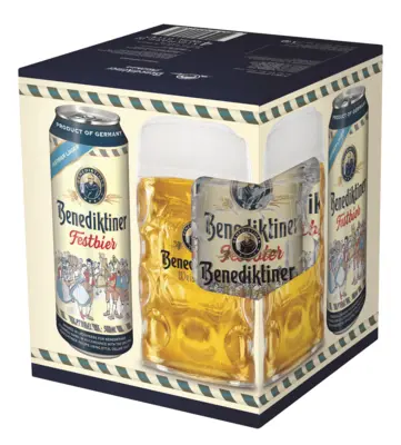 pdp-image-Benediktiner Festbier met glas