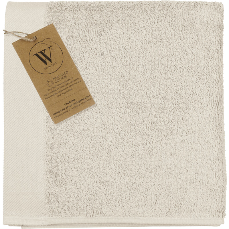Een afbeelding van Walra Baddoek remade cotton beige