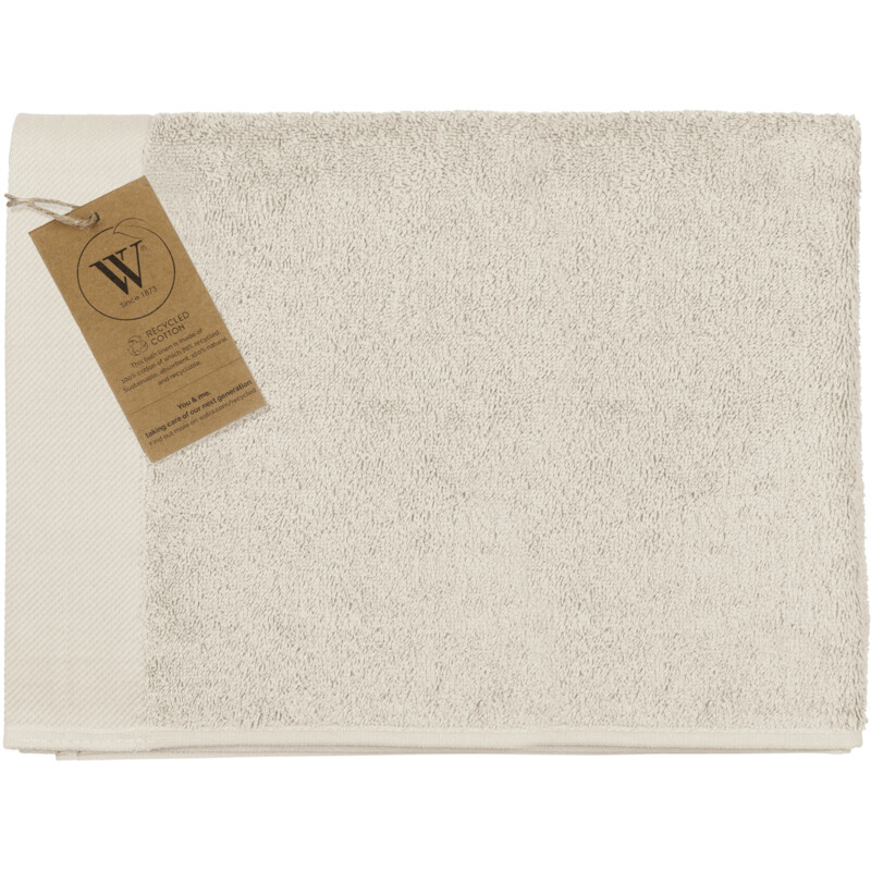 Een afbeelding van Walra Badlaken remade cotton beige