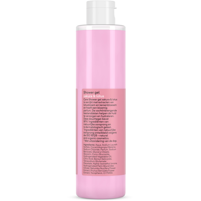 Een afbeelding van Care Shower gel sakura & lotus