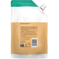 Een afbeelding van Care Shower cream almond & vanilla navul