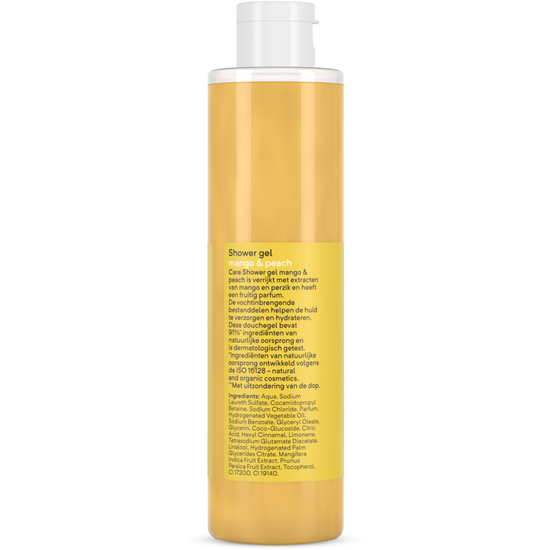 Een afbeelding van Care Shower gel mango & peach