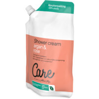 Een afbeelding van Care Shower cream argan & rose navul