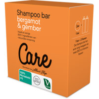 Een afbeelding van Care Shampoo bar bergamot & ginger