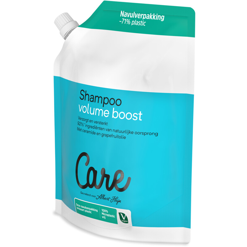 Een afbeelding van Care Shampoo volume boost navulling