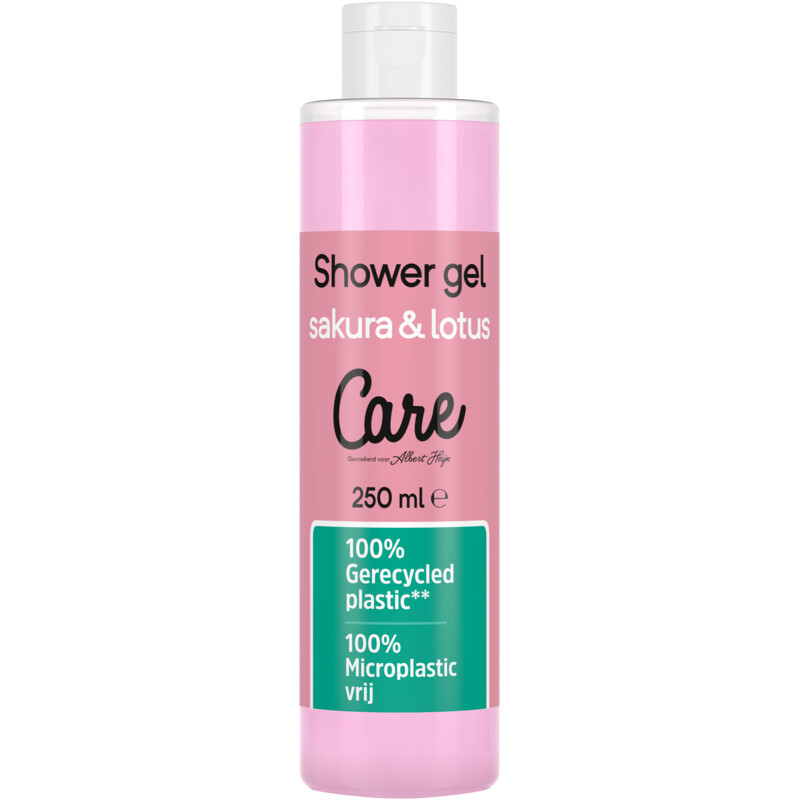 Een afbeelding van Care Shower gel sakura & lotus