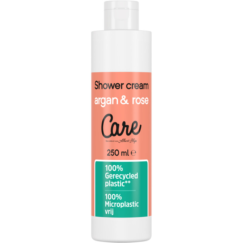 Een afbeelding van Care Shower cream argan & rose