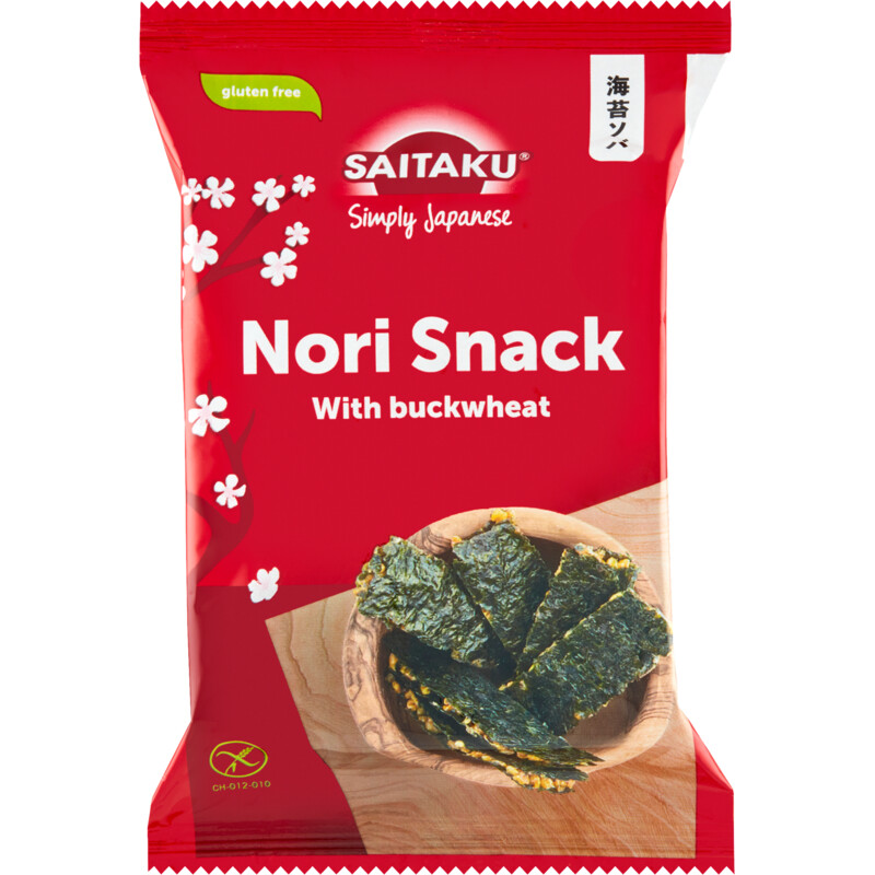Een afbeelding van Saitaku Nori snack with buckwheat