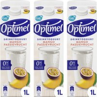 Een afbeelding van Optimel drinkyoghurt mango passievrucht 1L 3pack