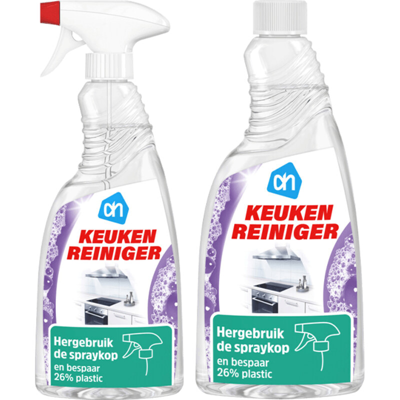 Een afbeelding van AH keukenreiniger pakket