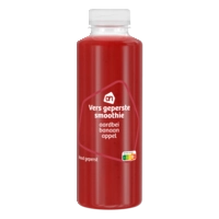 AH Vers geperste smoothie aardbei banaan