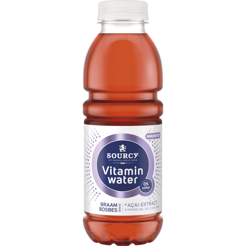 Een afbeelding van Sourcy Vitaminwater braam bosbes