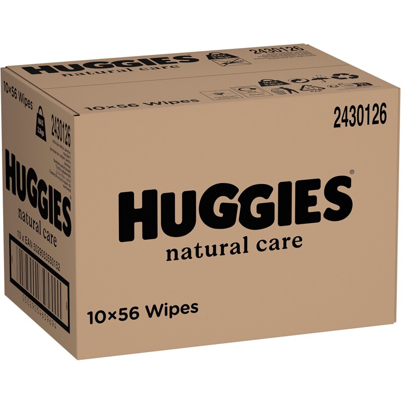 Een afbeelding van Huggies Extra care sensitive billendoekjes
