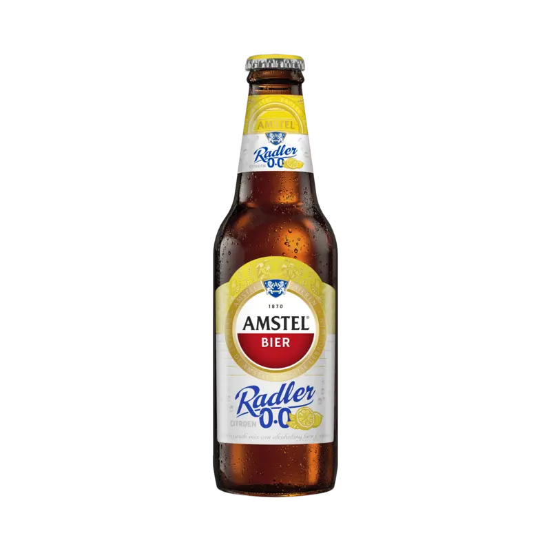 Radler citroen 0.0 bier fles