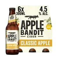 Apple Bandit Classic apple cider 6-pack