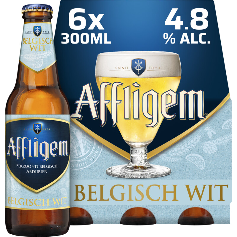 Affligem Belgisch wit abdijbier 6-pack