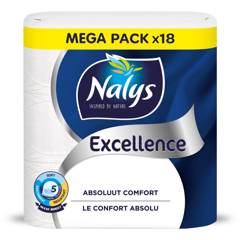 Een afbeelding van Nalys Excellence maxi vellen 5-laags